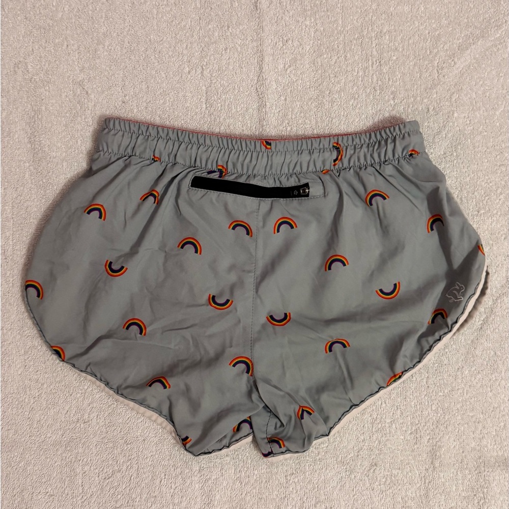 Rabbit Running Shorts Pride Rainbows XS - Picture 4 of 4